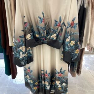 stunning floral kimono-style dress_offwhite